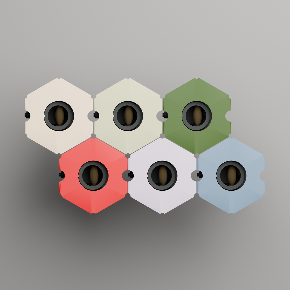 CompactGreens Wall Upgrade – Hexagon-Module in verschiedenen Farben